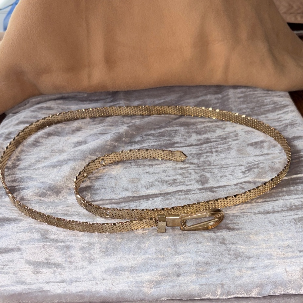 Vintage Whiting and Davis Belt